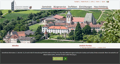 Desktop Screenshot of gemeinde.vahrn.bz.it